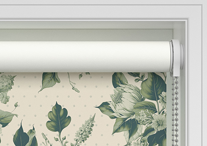 Pensford, Penn Bouquet Barbing Green - Twist&Fit Roller Blind - Image 10